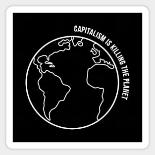 Capitalism is Killing the Planet Magnet